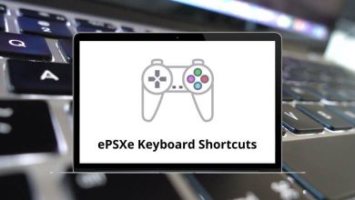 ePSXe Keyboard Shortcuts