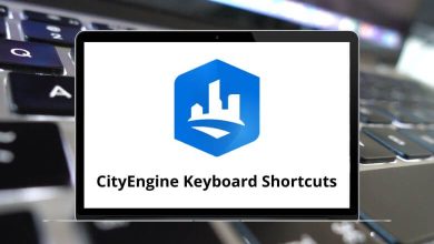 CityEngine Keyboard Shortcuts