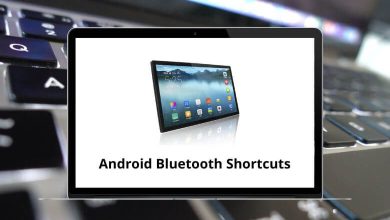 Android Bluetooth Keyboard Shortcuts