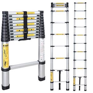 EQUAL Aluminium Extension Telescoping Ladder