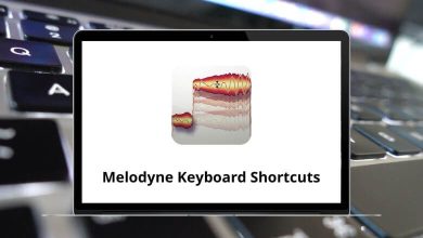 Melodyne Keyboard Shortcuts
