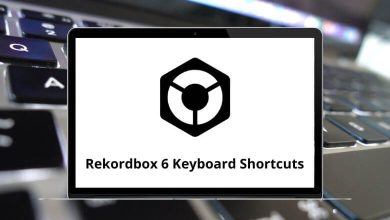 Rekordbox 6 Keyboard Shortcuts