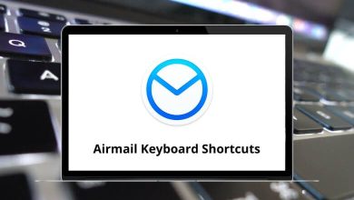 Airmail Keyboard Shortcuts