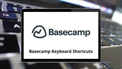 Basecamp Keyboard Shortcuts