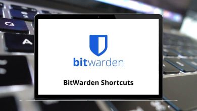 BitWarden Shortcuts