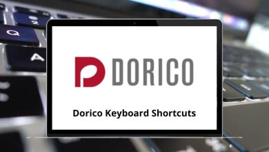 Dorico Keyboard Shortcuts