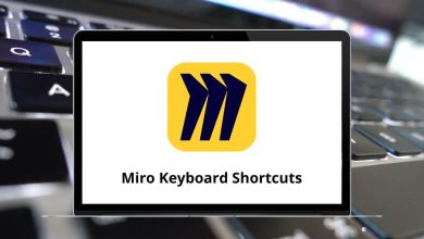 Miro Keyboard Shortcuts