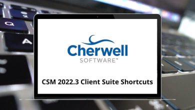 CSM 2022.3 Client Suite Shortcuts