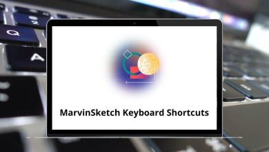 MarvinSketch Keyboard Shortcuts