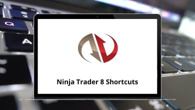 Ninja Trader 8 Shortcuts