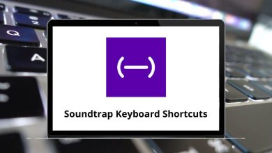 Soundtrap Keyboard Shortcuts