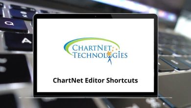 ChartNet Editor Shortcuts