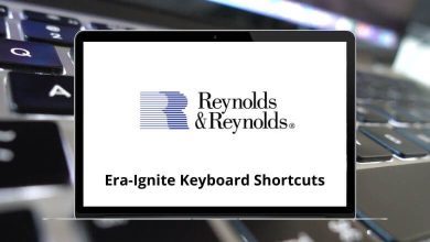 Era-Ignite Keyboard Shortcuts