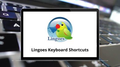 Lingoes Keyboard Shortcuts