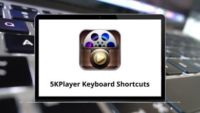 5KPlayer Keyboard Shortcuts