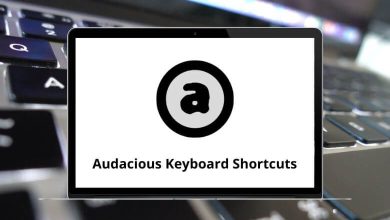 Audacious Keyboard Shortcuts