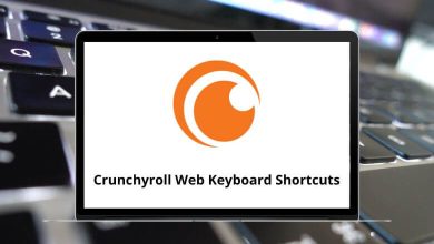 Crunchyroll Web Keyboard Shortcuts