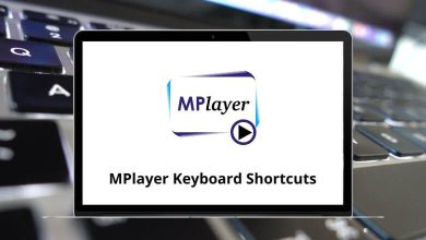 MPlayer Keyboard Shortcuts