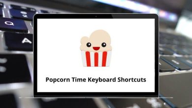 Popcorn Time Keyboard Shortcuts