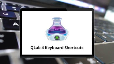 QLab 4 Keyboard Shortcuts