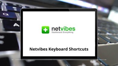 Netvibes Keyboard Shortcuts