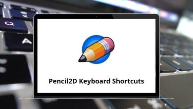 Pencil2D Keyboard Shortcuts