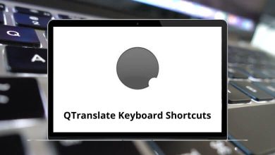 QTranslate Keyboard Shortcuts