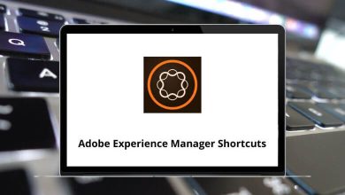 Adobe Experience Manager Keyboard Shortcuts