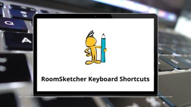 RoomSketcher Keyboard Shortcuts