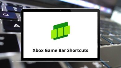 Xbox Game Bar Keyboard Shortcuts