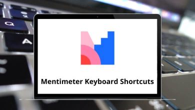 Mentimeter Keyboard Shortcuts