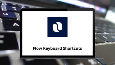 Flow Keyboard Shortcuts