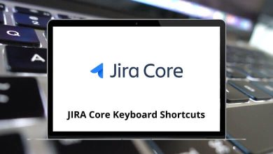 JIRA Core Keyboard Shortcuts