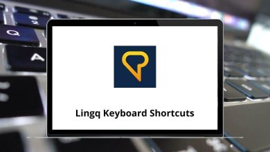 Lingq Keyboard Shortcuts
