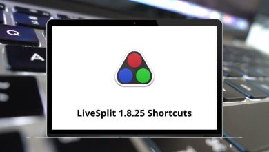 LiveSplit 1.8.25 Shortcuts