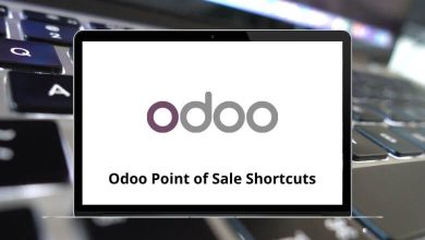 Odoo Point of Sale Keyboard Shortcuts