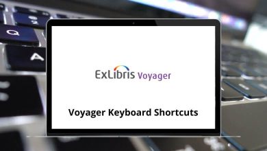 Voyager Keyboard Shortcuts
