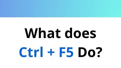 What does Ctrl + F5 Do