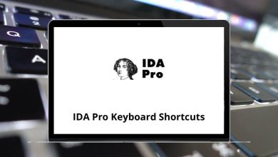 IDA Pro Keyboard Shortcuts