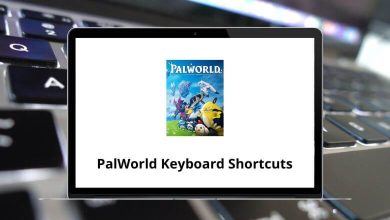 PalWorld Keyboard Shortcuts