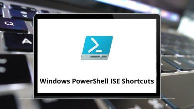 Windows PowerShell ISE Shortcuts