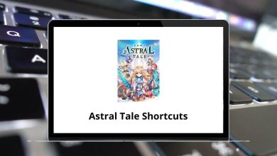 Astral Tale Keyboard Shortcuts