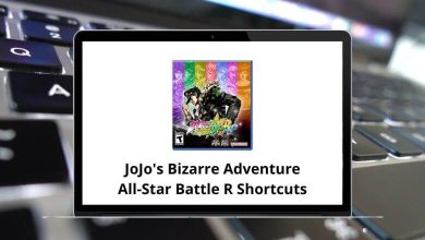 JoJo's Bizarre Adventure All-Star Battle R Keyboard Shortcuts