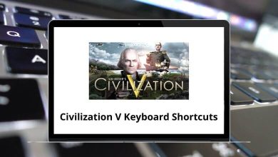 Civilization V Keyboard Shortcuts