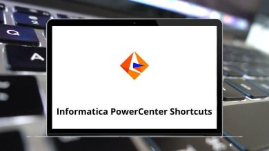 Informatica PowerCenter Shortcuts