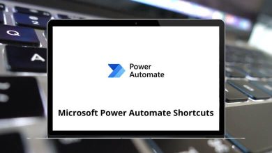 Microsoft Power Automate Shortcuts