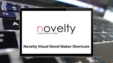 Novelty Visual Novel Maker Shortcuts