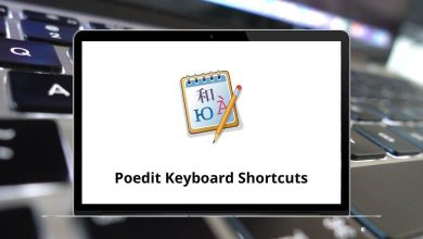 Poedit Keyboard Shortcuts