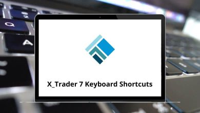 X_Trader 7 Keyboard Shortcuts