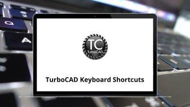 TurboCAD Keyboard Shortcuts